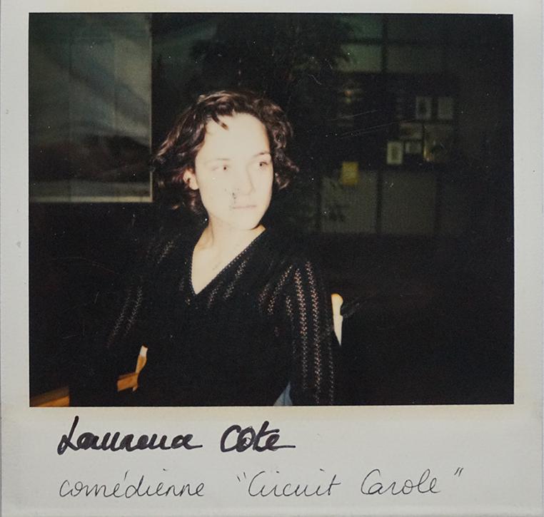 Laurence Cote, actress of "Circuit Carole" by Emmanuelle Cuau