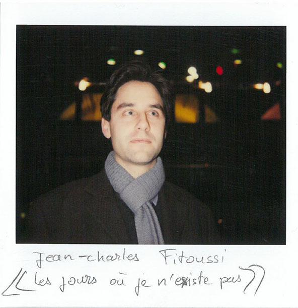 Jean-Charles Fitoussi, Grand Prix du Jury et Prix Gérard Frot-Coutaz, "Les Jours où je n'existe pas"