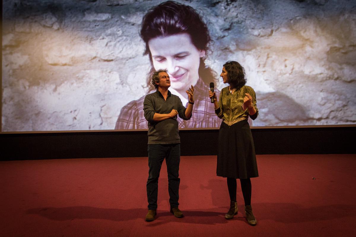 Alongside to Lili Hinstin, artistic director of the festival, the filmmaker Arnaud Larrieu presents his exquisite corpse choice "Camille Claudel, 1915" by Bruno Dumont